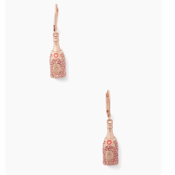 Kate Spade Make Magic Champagne Drop Earrings and pendant set. - Picture 4 of 4